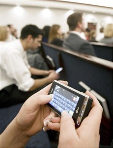 Five ways to use texting in church